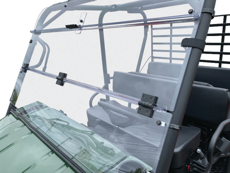 QuadBoss 09-22 Kawasaki KAF620M Mule 4010 4x4 Windbreak Folding Windshield 375789 375789 Photo - Primary