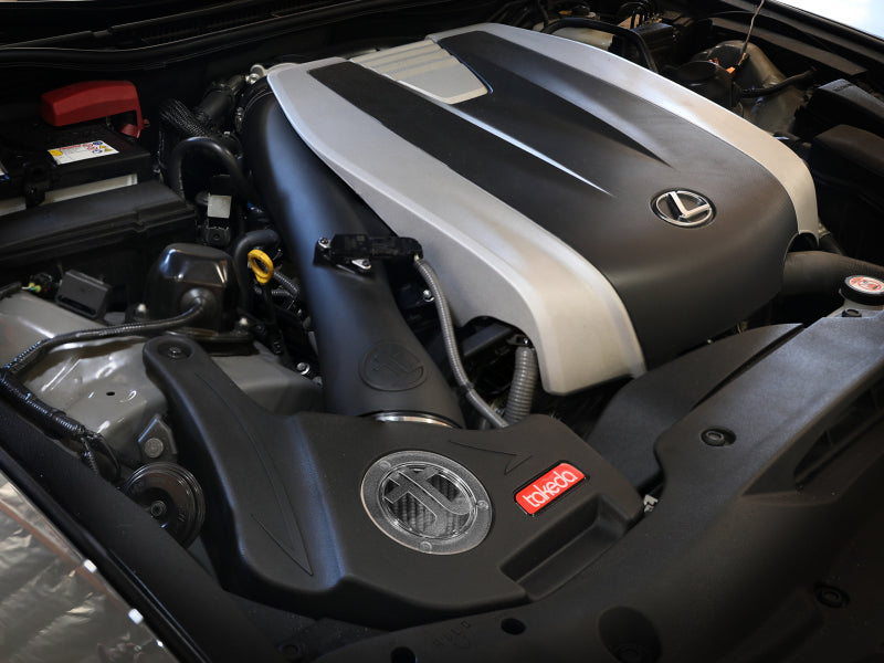 aFe Momentum Intake System W/ Pro Dry S Filter 21-24 Lexus IS300/IS350 V6 3.5L 56-70061D 56-70061D Photo - Mounted