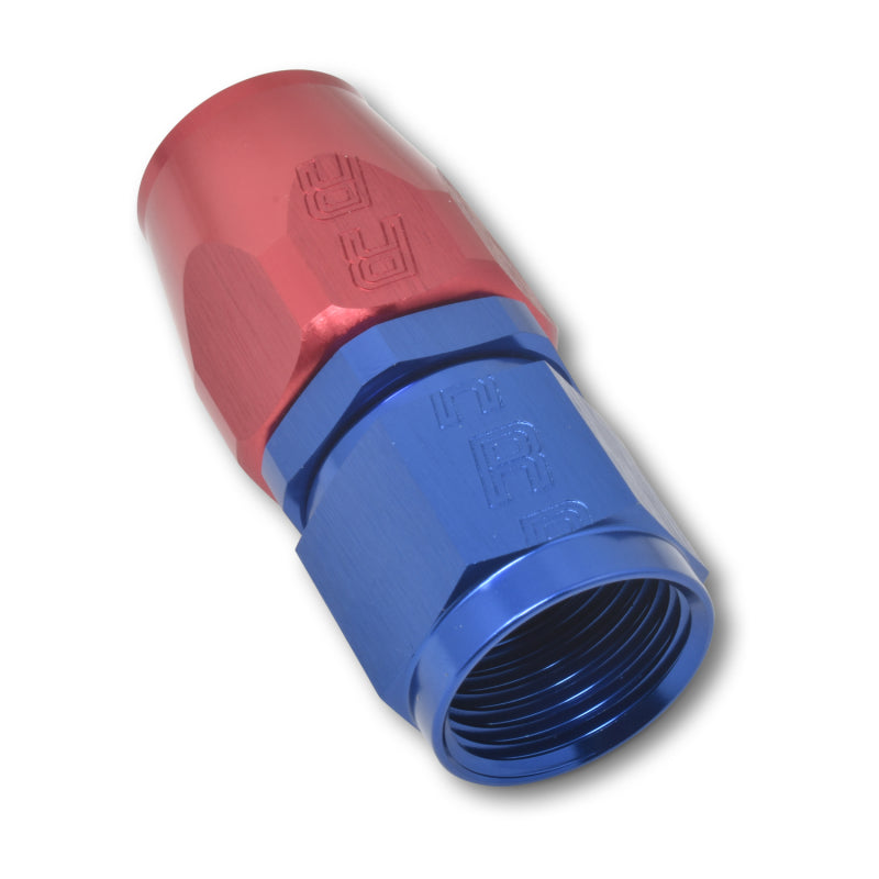 Russell Full Flow Straight Hose Ends - Red / Blue 610050 Photo - out of package