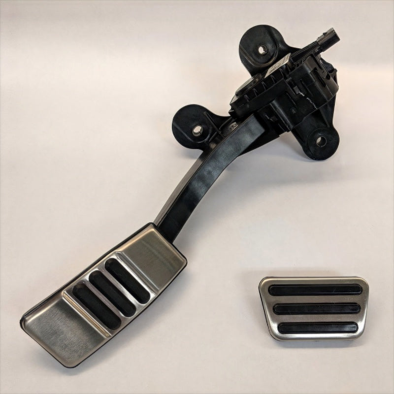 Ford Racing Mustang Automatic Transmission Aluminum Pedal Kit M-2301-BA M-2301-BA Photo - Primary