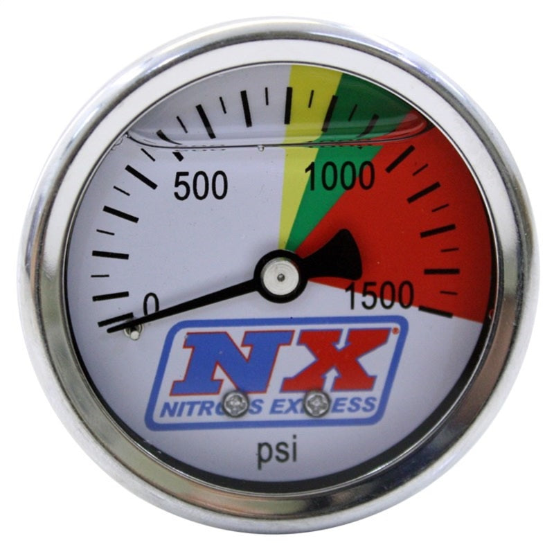 Nitrous Express Pressure Gauge Only (0-1500 Psi) 15508 Photo - Primary