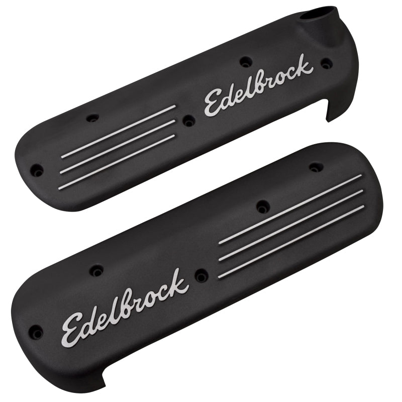 Edelbrock Coil Cover Gm Gen 3 Ls1; Black Coated 41183 Photo - out of package