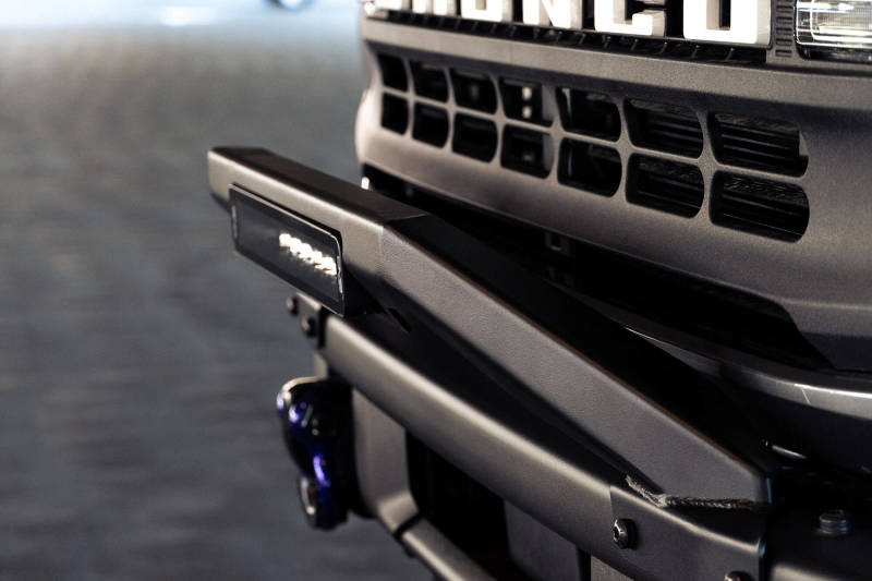 DV8 Offroad 21-22 Ford Bronco Factory Modular Front Bumper Bull Bar LBBR-04 LBBR-04 Photo - Unmounted