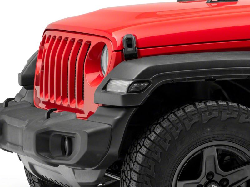 Raxiom 18-23 Jeep Wrangler JL Axial Series LED Side Marker Lights- Smoked J170484 J170484 Photo - Close Up