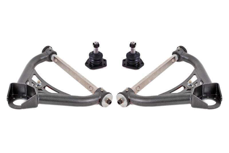 BMR Suspension BMR 70-81 Chevrolet Camaro A-Arms Upper Non-Adjustable Delrin Std Ball Joint - Black Hammertone AAU321H AAU321H User 1