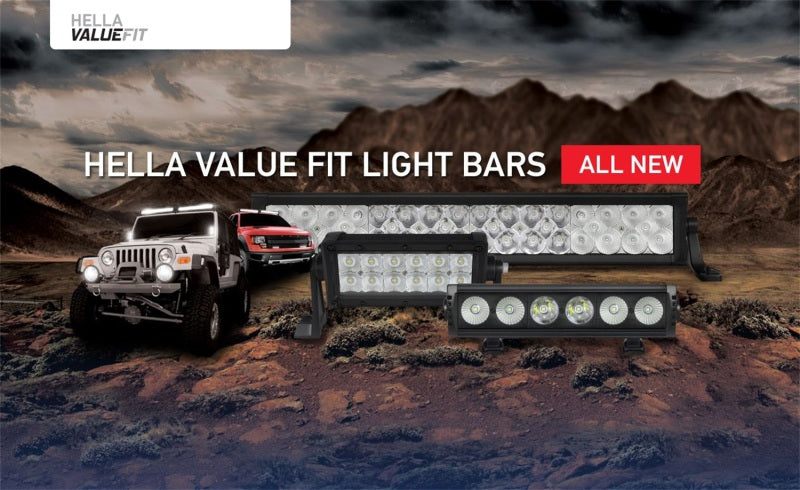 Hella ValueFit Sport Light Bar 96 LED/49" - Combo Beam 357208301 Photo - Mounted