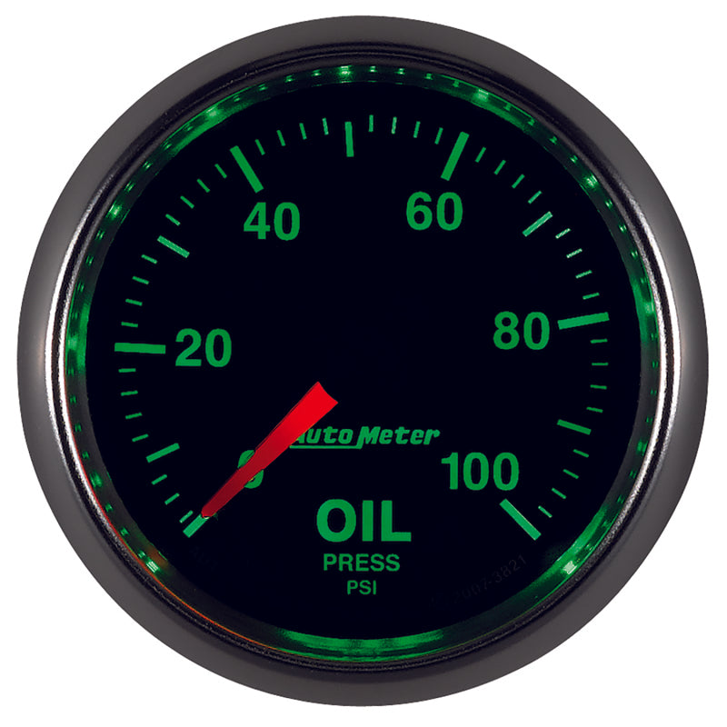 Autometer 2-1/16" Oil Pressure, 0-100 Psi Mechanical, Gs 3821 User 4