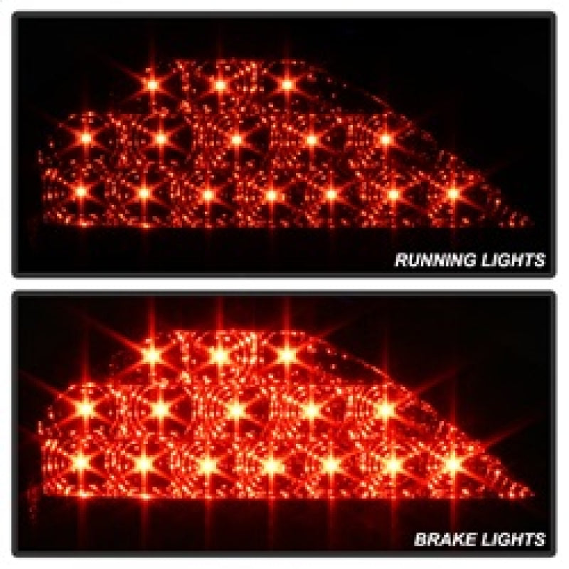 Spyder 99-05 Pontiac Grand Am LED Tail Lights - Black Smoke 5084309 5084309 Photo - Primary