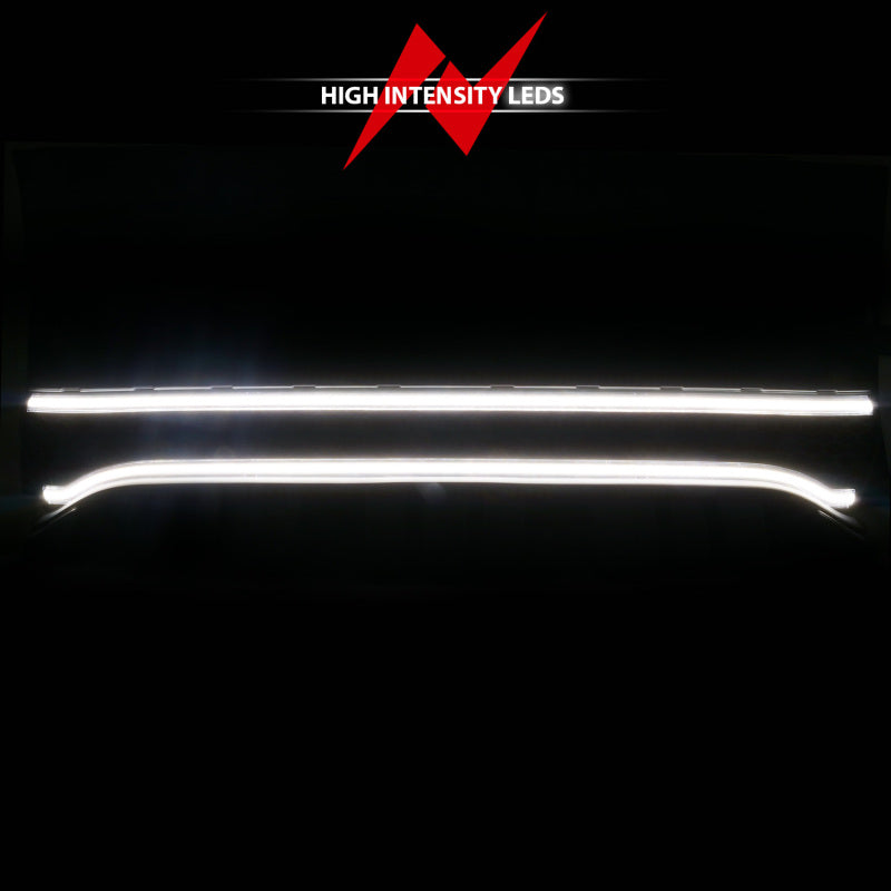 ANZO 15-23 Dodge Charger Black LED Grille w/ Initiation & Running Light/DRL Bar 901028 901028 Photo - Unmounted