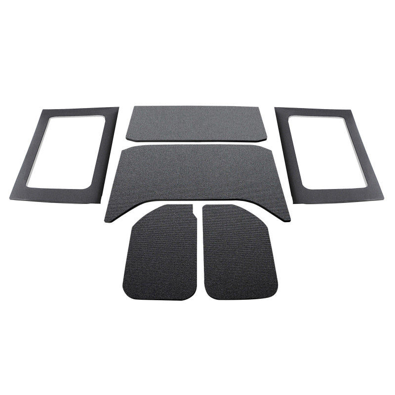DEI 07-18 Jeep Wrangler JK 4-Door Headliner Complete Kit - Black 50290 50290 Photo - Primary