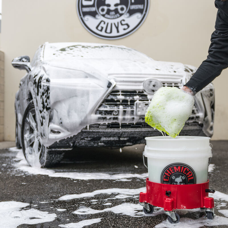 Chemical Guys Creeper Professional Bucket Dolly - Red (P1) ACC1001R ACC1001R User 1