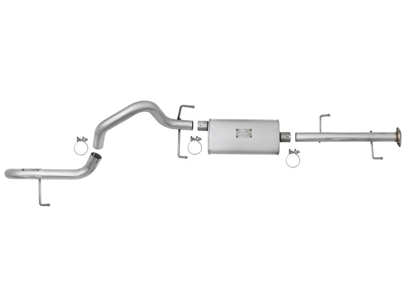 aFe Scorpion 2-1/2in Aluminized Steel Cat-Back Exhaust System High-Tuck To 49-06038 Photo - Unmounted