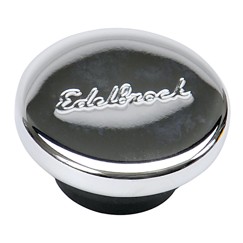 Edelbrock Chrome Oil Filler Cap 4415 Photo - out of package