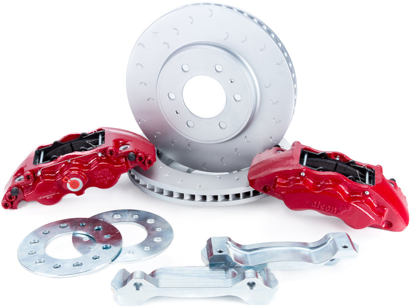 Alcon 2010+ Ford F-150 347x36mm Rotors 6-Piston Red Front Brake Kit *Requires alcAC011507NANA BKF1559BE11 BKF1559BE11 Photo - Primary