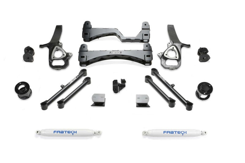 Fabtech 19-20 Ram 1500 2WD 6in Basic System w/Perf. Shocks K3093 K3093 Photo - Primary