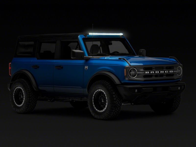 Raxiom 21-23 Ford Bronco Axial 40-In 240w White/Amber Combo LED Light Bar w/ WSHLD Mounting Brackets FB13197 FB13197 Photo - Close Up