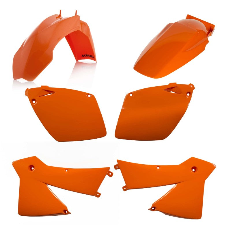 Acerbis 01-03 KTM SX250-400/ 2003 EXC/MXC Plastic Kit - KTM Orange 2070950237 2070950237 Photo - Primary