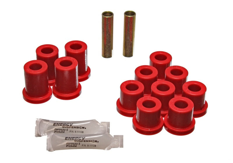Energy Suspension Leaf Spring Bushing Set Red Chevrolet Bel Air All 1956-1957 3.2119R Photo - Primary