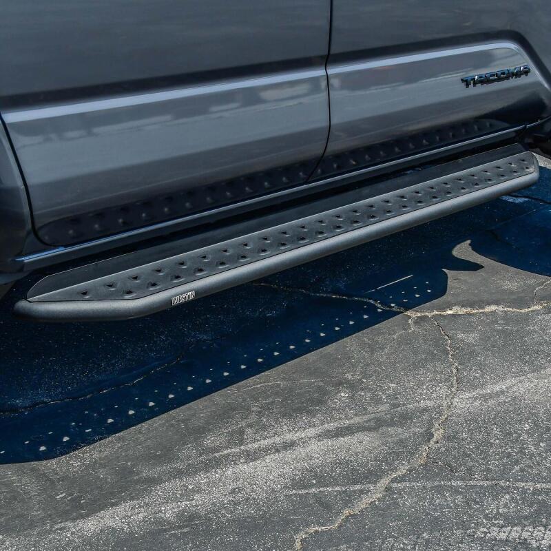 Westin 2024 Toyota Tacoma Double Cab Outlaw Running Boards - Textured Black 28-32785 28-32785 Photo - Mounted