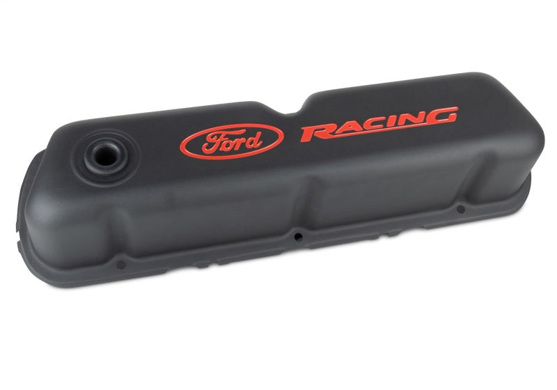 Ford Black Steel Valve Cover Set w/Ford Racing Logo FRD302-072 302-072 Photo - Unmounted