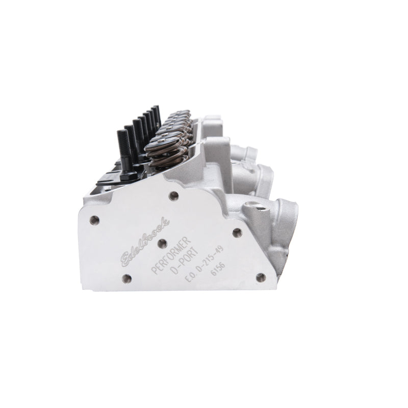 Edelbrock Cylinder Heads Pontiac, Performer D-port, 87CC Chambers, for Hydraulic 61575 Photo - out of package