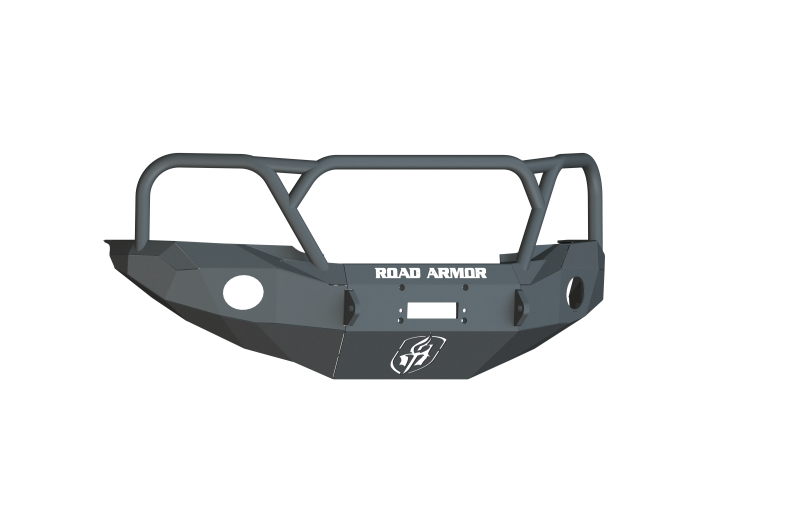 Road Armor 05-11 Toyota Tacoma Stealth Front Winch Bumper w/Lonestar Guard - Tex Blk 99011B 99011B Photo - Primary