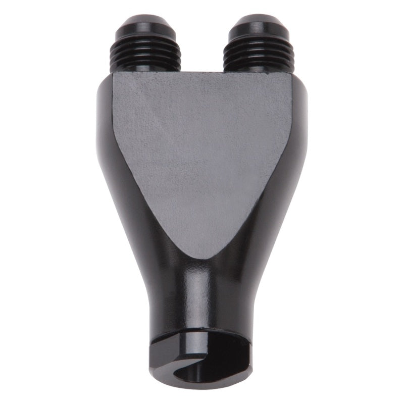 Russell 3/8 inch EFI SAE Q.D. Female To -6 AN Male (Dual) 644143 Photo - Primary