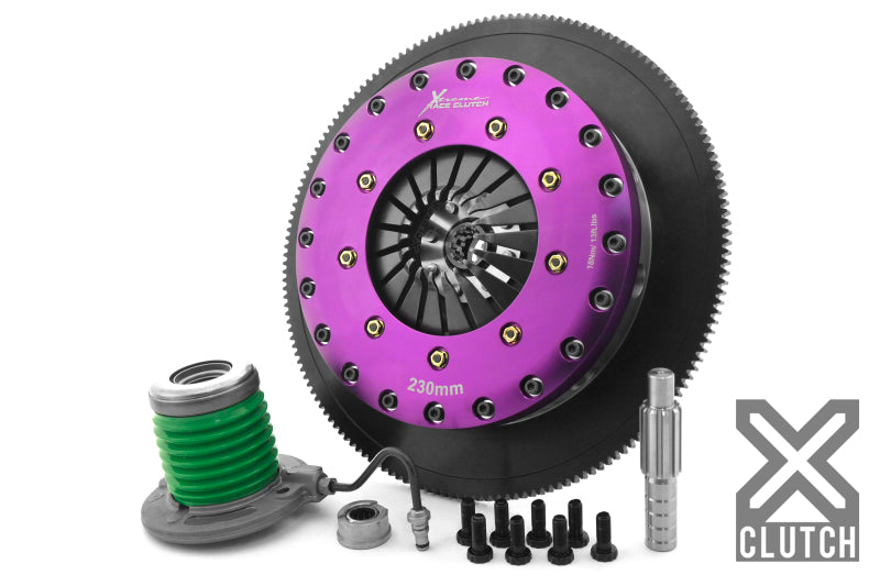XCLUTCH 05-10 Ford Mustang GT 4.6L 9in Triple Solid Organic Clutch Kit XKFD23656-2G XKFD23656-2G Photo - Primary