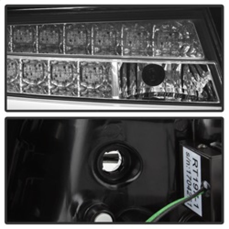 Spyder 09-12 Audi A6 LED Tail Lights - Black (ALT-YD-AA609-LED-BK) 5085160 5085160 Photo - Unmounted