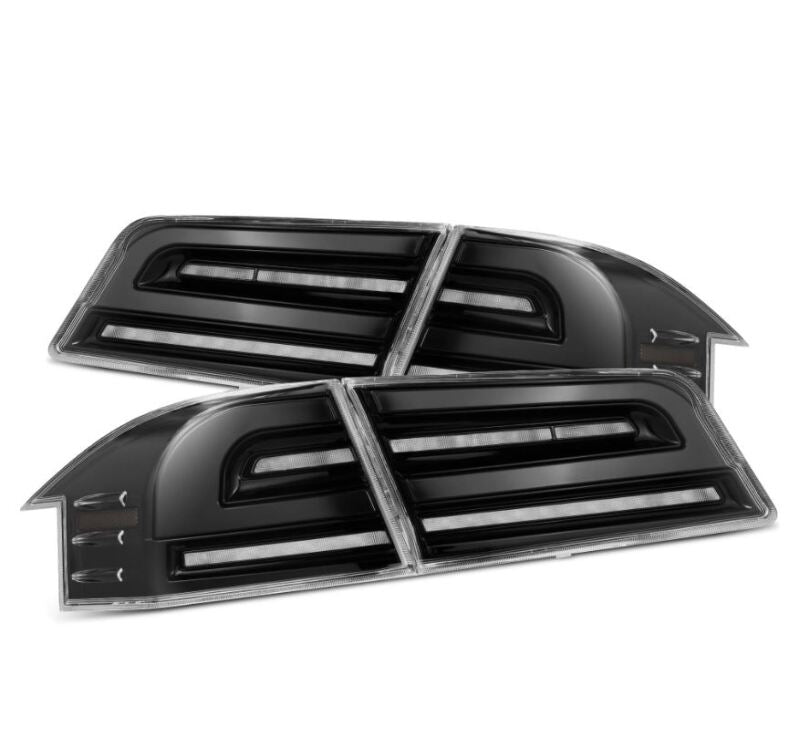 AlphaRex 12-21 Tesla Model S LUXX-Series LED Tail Lights - Alpha-Black 601110 601110 Photo - Primary