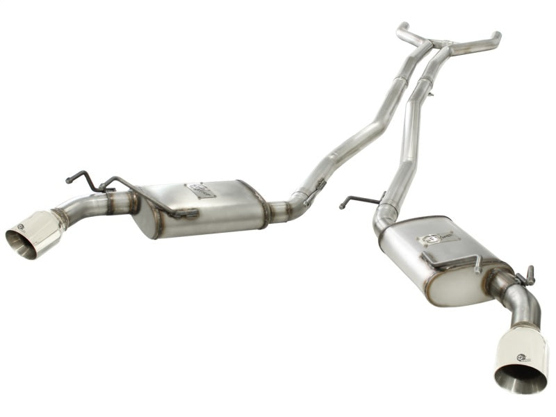 aFe MACH Force-Xp 2-1/2in 409 Stainless Steel Cat-Back Exhaust System W/Po 49-44042-P Photo - Primary