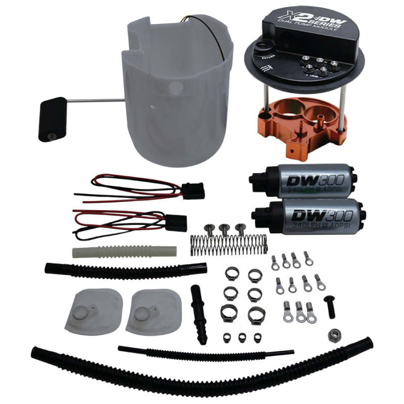 DeatschWerks 12-16 Scion FR-S/12-20 Subaru BRZ/17-20 Toyota 86 X2 Pump Module w/DW300 9-301-7051 9-301-7051 Photo - Primary