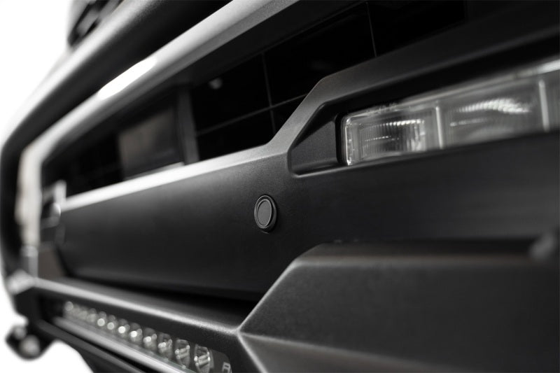 Addictive Desert Designs ADD 2024+ Toyota Tacoma Stealth Center Mount Winch Front Bumper w/ Top Hoop F6703512601NA F6703512601NA Photo - Mounted