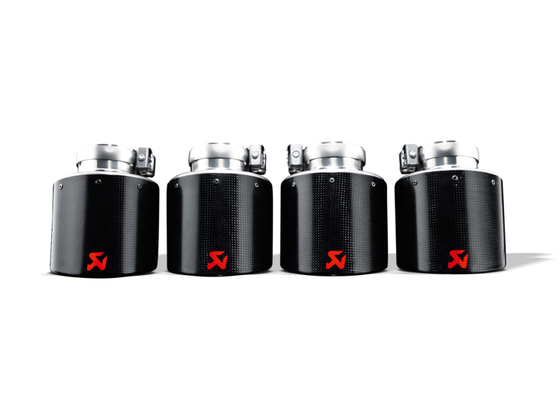 Akrapovic 06-13 Chevrolet Corvette ZO6/ZR1 (C6) Tail Pipe Set (Carbon 115 mm) TP-CT/1 TP-CT/1 User 1