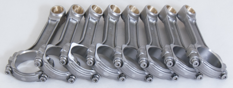 Eagle Chevrolet LS-Series I-Beam Connecting Rod 6.100in w/ 3/8in ARP 8740 (Set of 8) SIR6100MLW SIR6100MLW Photo - Primary
