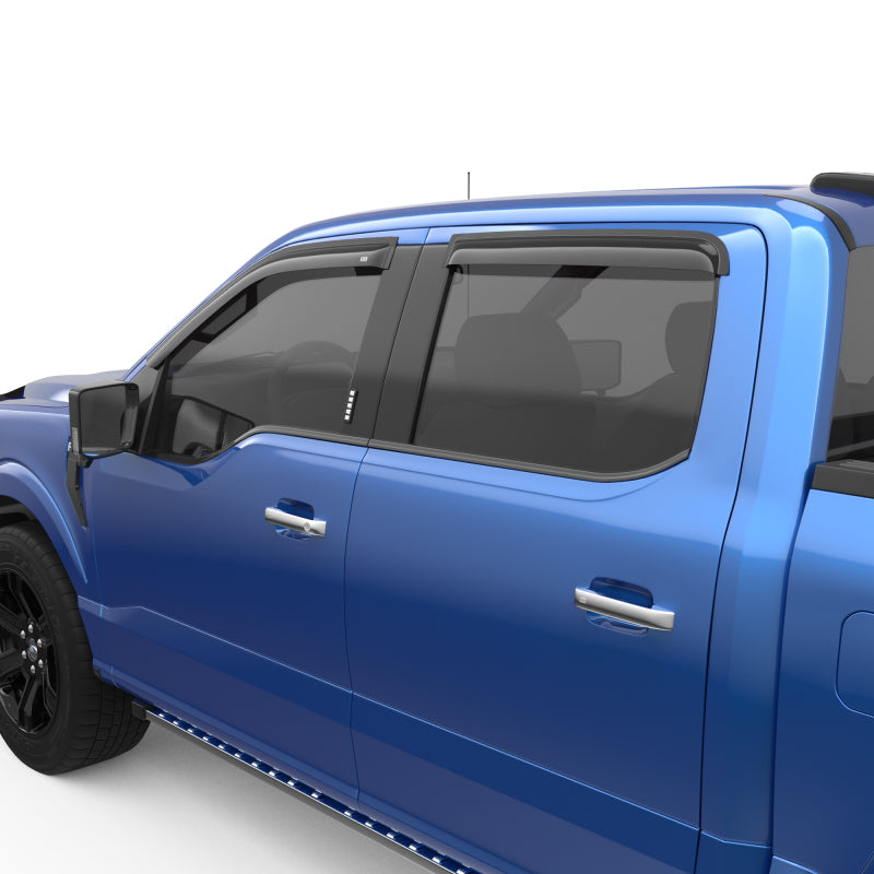 EGR 15+ Ford F150 Crew Cab Tape-On Window Visors - Set of 4 643491 643491 Photo - Close Up