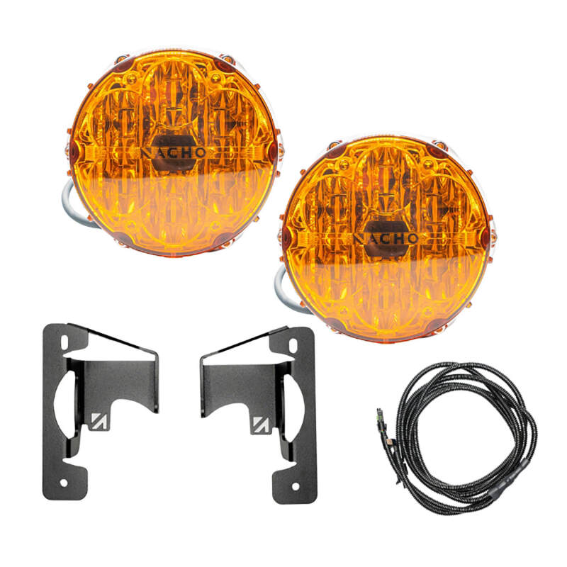 ARB Jeep JL/JT Nacho SAE Only Amber Plug N Play Fog Light Kit (Bumper Kit) V3JW2KASO V3JW2KASO Photo - Primary