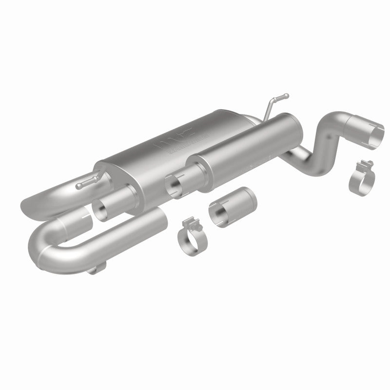 Magnaflow 18-23 Jeep Wrangler JL 2.0L/3.6L Overland Series Axle-Back Exhaust 19620 19620 360 Degree Image Set