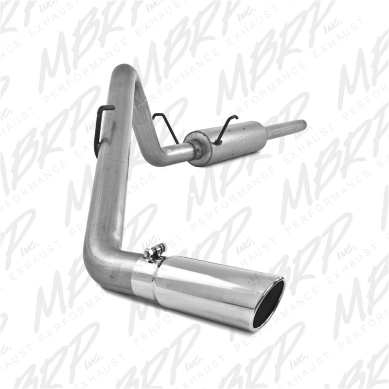 MBRP 2004-2005 Dodge Ram Hemi 1500 5.7L SC/CC-SB Cat Back Single Side S5104AL Photo - Primary