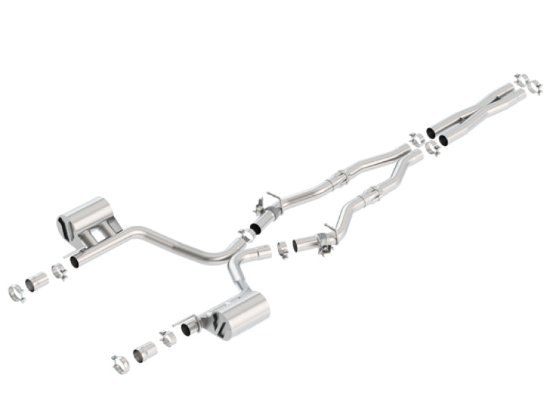 Borla 16-17 Dodge Challenger R/T 5.7L MT/AT ATAK Catback Exhaust (w/MDS Valves ONLY) 140714 140714 Photo - Primary