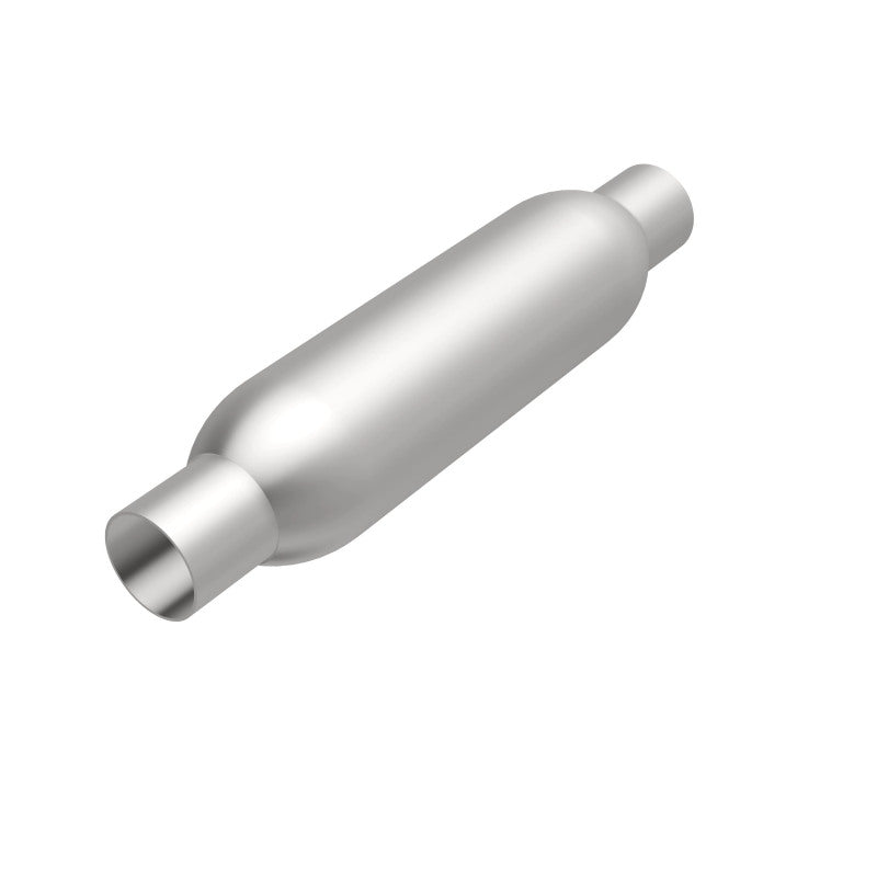 MagnaFlow 3.5" Round Center/Center Glasspack Performance Muffler 18114 360 Degree Image Set