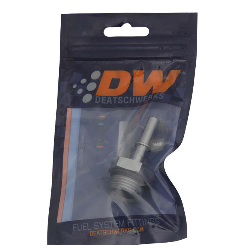 DeatschWerks 10AN ORB Male to 5/16in Male EFI Quick Connect Adapter - Anodized DW Titanium 6-02-0124 6-02-0124 Photo - lifestyle view