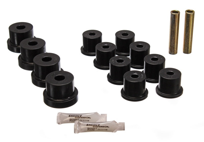 Energy Suspension Leaf Spring Bushing Set Black Chevrolet Camaro All 1967-1969 3.2101G Photo - Primary