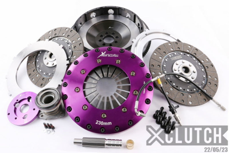 XCLUTCH 09-20 Nissan 370Z Touring Sport 3.7L 9in Twin Solid Organic Clutch Kit XKNI23688-2G XKNI23688-2G Photo - Primary