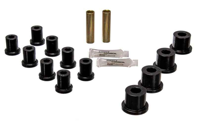 Energy Suspension Leaf Spring Bushing Set Black Jeep CJ5 All 1976-1983 2.2116G Photo - Primary
