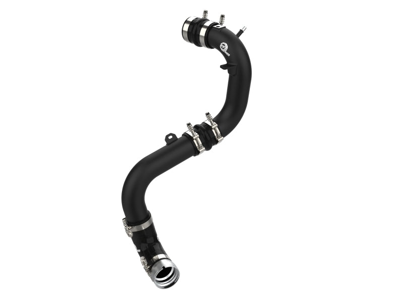 aFe 21-22 Ford Bronco V6-2.7Ltt BladeRunner 2.75in Alum Cold Charge Pipe - Black 46-20589-B 46-20589-B Photo - Primary