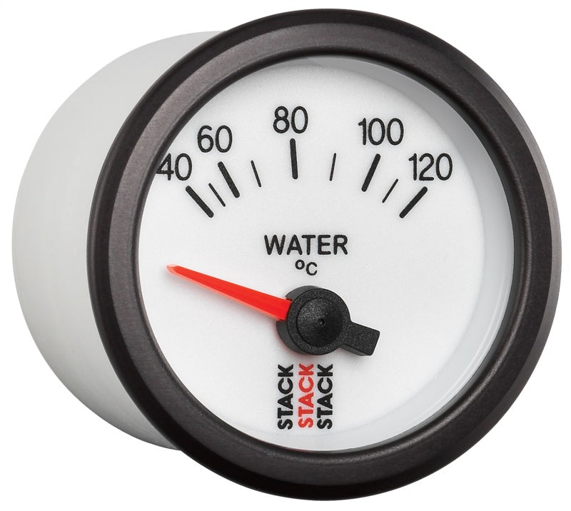Autometer Stack 52mm 40-120 Deg C M10 Male Electric Water Temp Gauge - White ST3257 ST3257 User 5