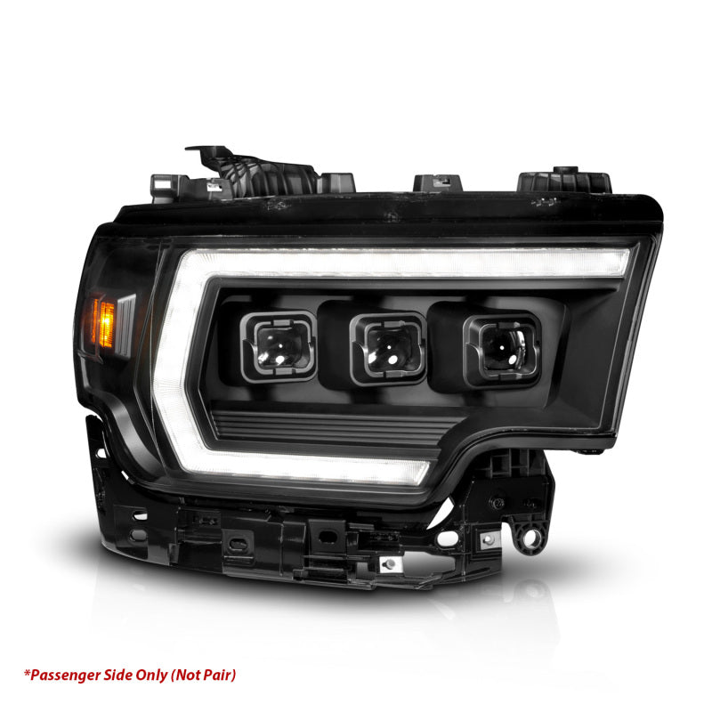ANZO 19-24 RAM 2500/3500 Z-Series Full LED Proj Headlights DRL/Init/SeqSig - Pass. Side ONLY 111601X-R 111601X-R User 1