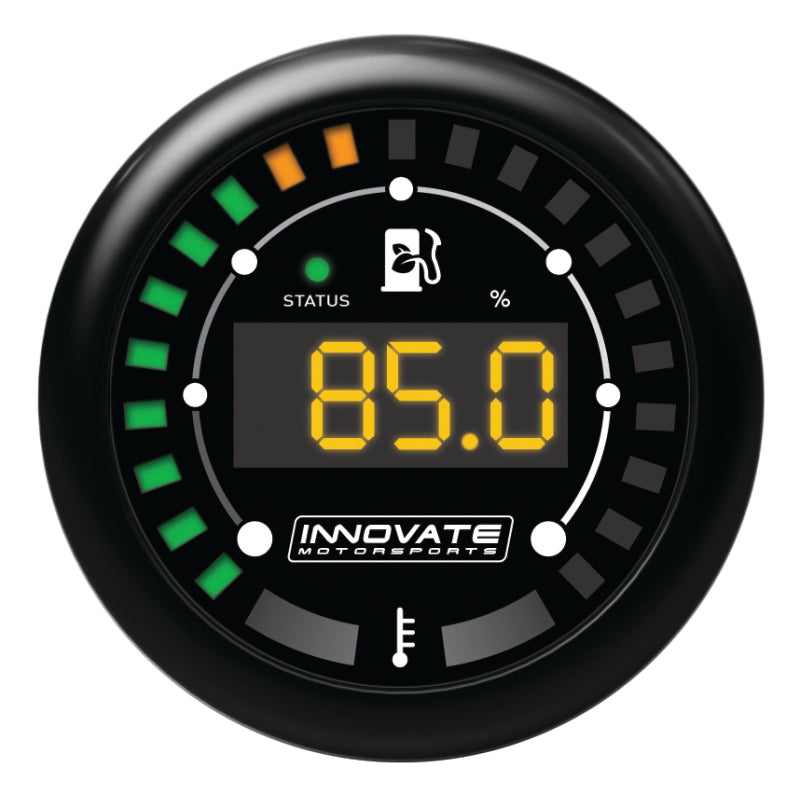 Innovate Motorsports MTX-D: Ethanol Content % & Fuel Temp Complete Gauge Kit 3904 Photo - Primary
