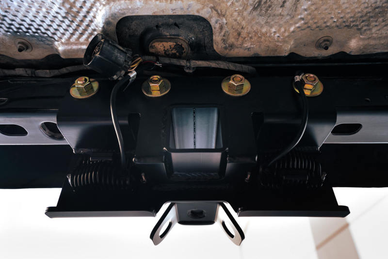 DV8 Offroad 07-21 Jeep Wrangler (JK/JL) Bolt-On Hitch w/ Lights AHJP-01 AHJP-01 Photo - Mounted